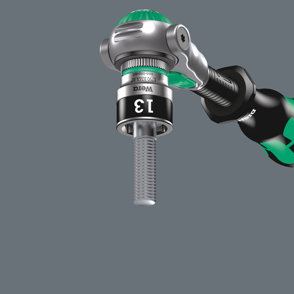 Wera Tools - 8790 HMA HF Zyklop socket with 1/4" drive with holding function