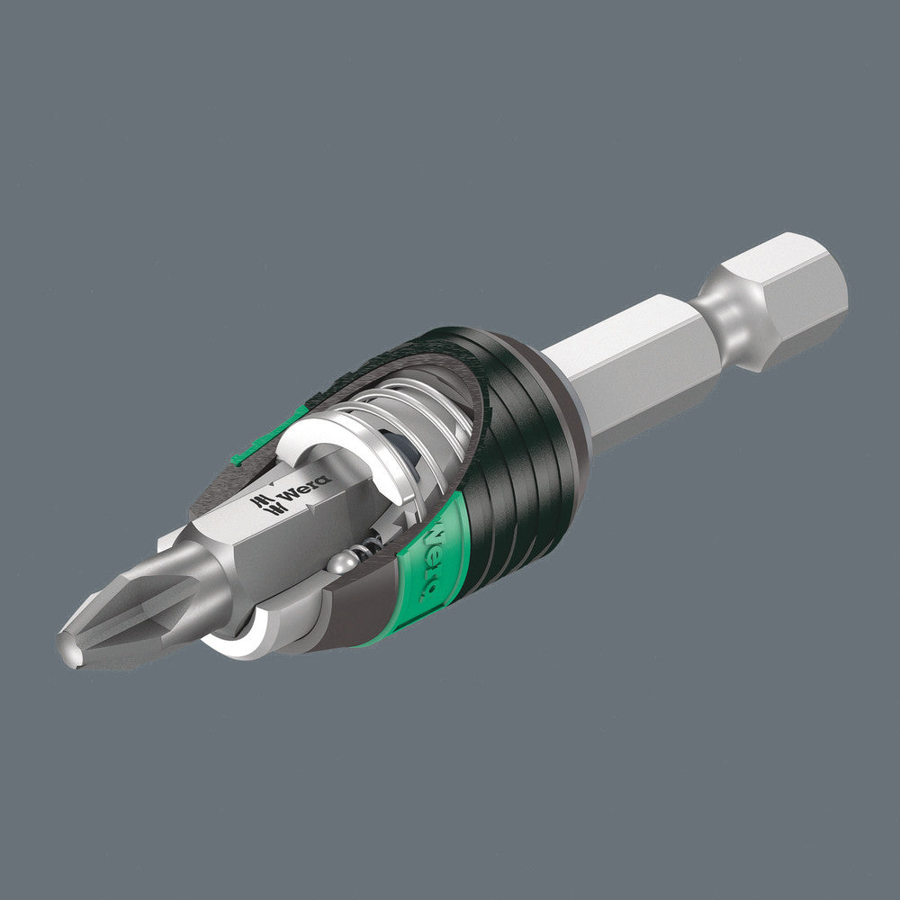 Wera Tools - 887/4 RR Rapidaptor Universal Bit Holder with ring magnet