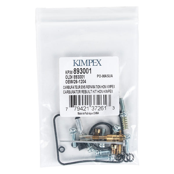 Kimpex-CARBURATOR REBUILT KIT HON KIMPEX 26-1204 