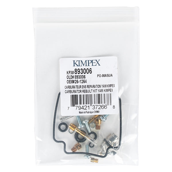 Kimpex-CARBURATOR REBUILT KIT YAM KIMPEX 26-1264 