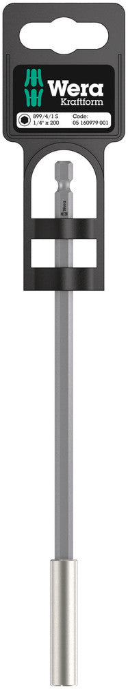 Wera Tools - 899/4/1 S Universal Bit Holder with Strong Retaining Ring