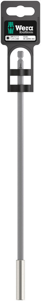 Wera Tools - 899/4/1 S Universal Bit Holder with Strong Retaining Ring