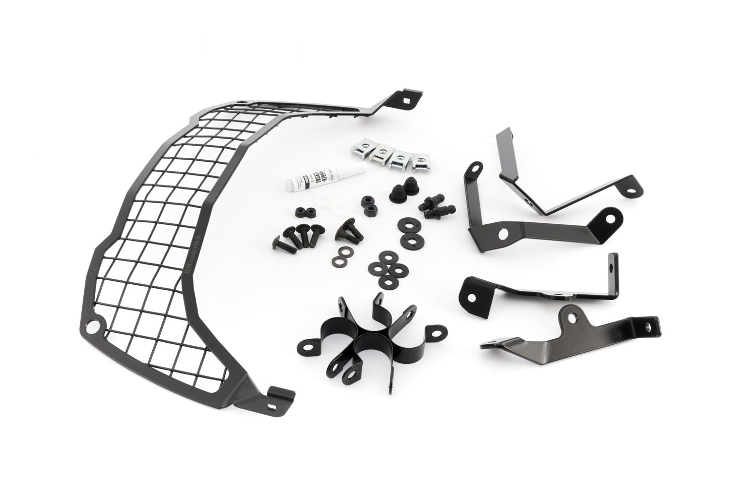 Wunderlich headlight protection grill, foldable, for the Harley-Davidson Pan America 1250 reliably protects the original headlight from...