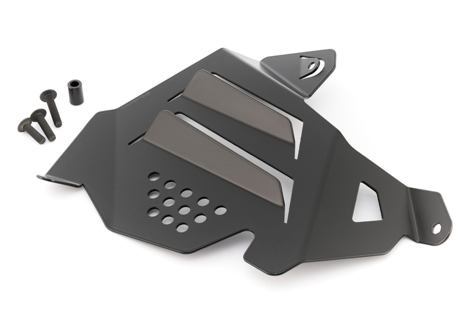 Enhances the bike's visually and directs the hot air dissipated by the fan to the outside through its attached openings.