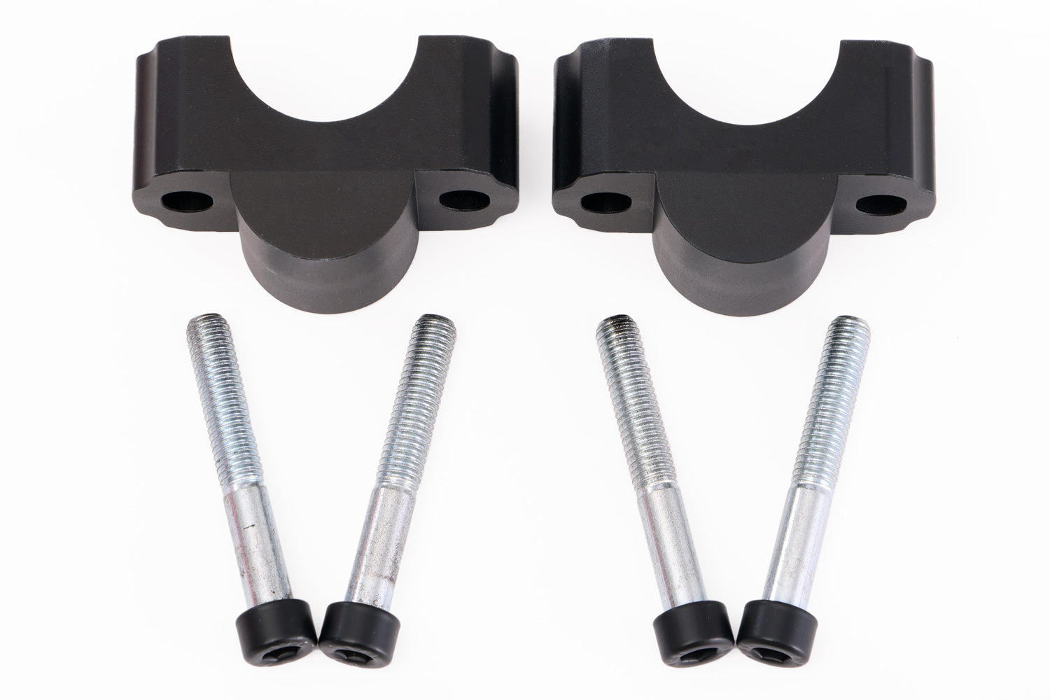 Raising the handlebar base by approx. 25 mm