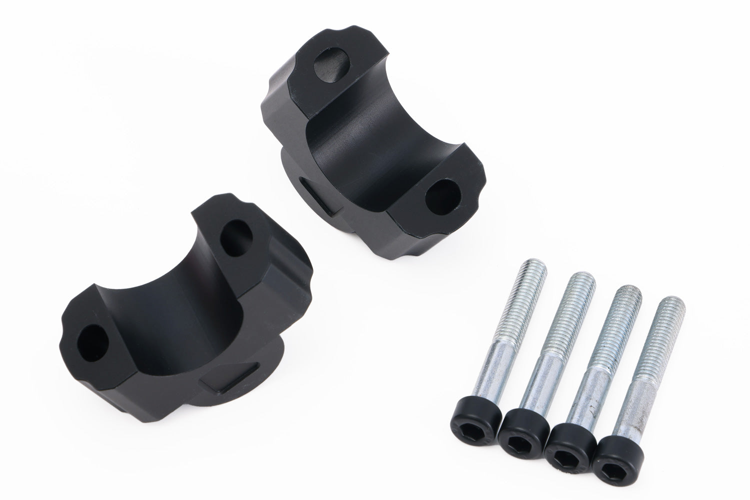 Raising the handlebar base by approx. 25 mm