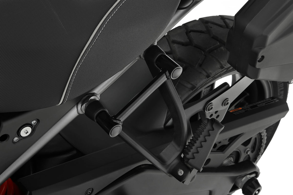 Noticeably lighter and above all safer to place the motorcycle on the centre stand