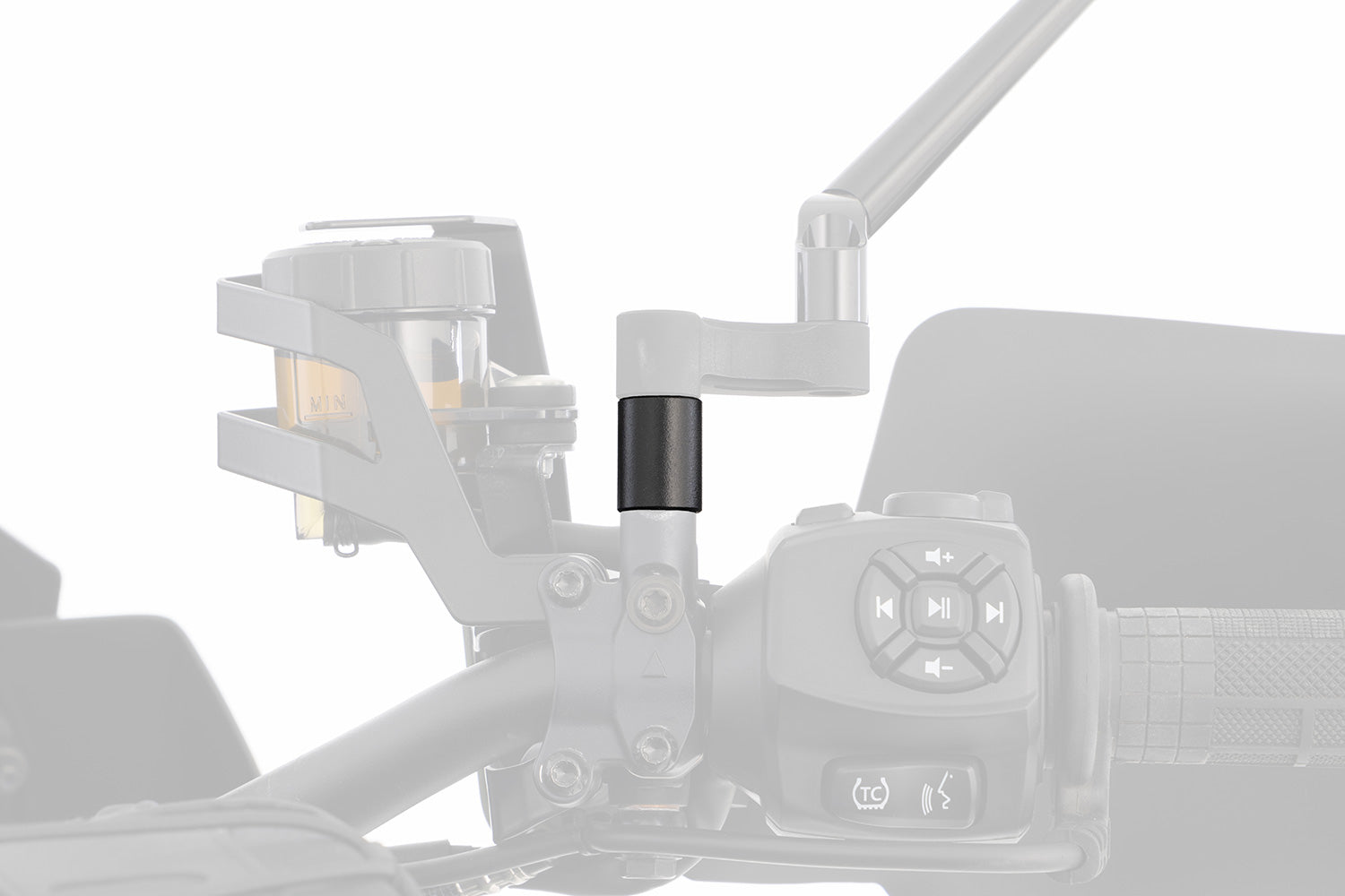 Additional lift for mirror extension - raises your mirrors by 25 mm
