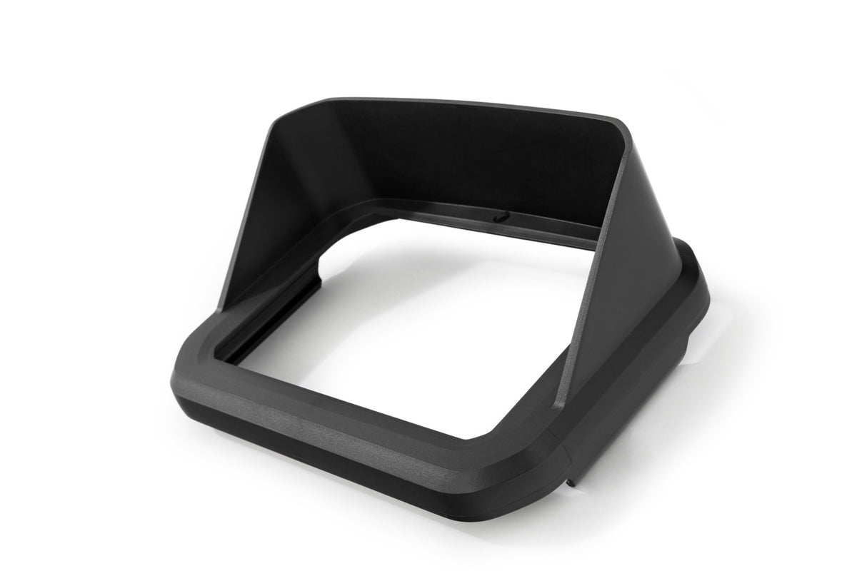 With this high-quality glare shield for the PanAmerica Touchscreen-Display, the display stays easily readable even when the sun is low