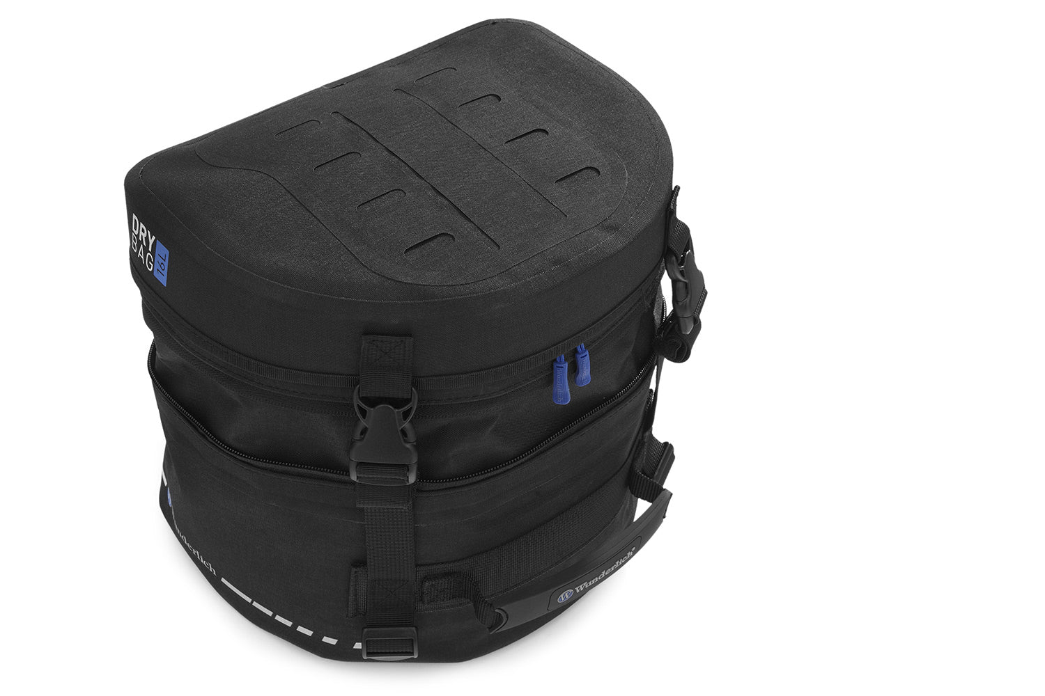 Multi-functional and compact bag can  either be attached to the luggage carrier of the passenger seat quickly and  simply