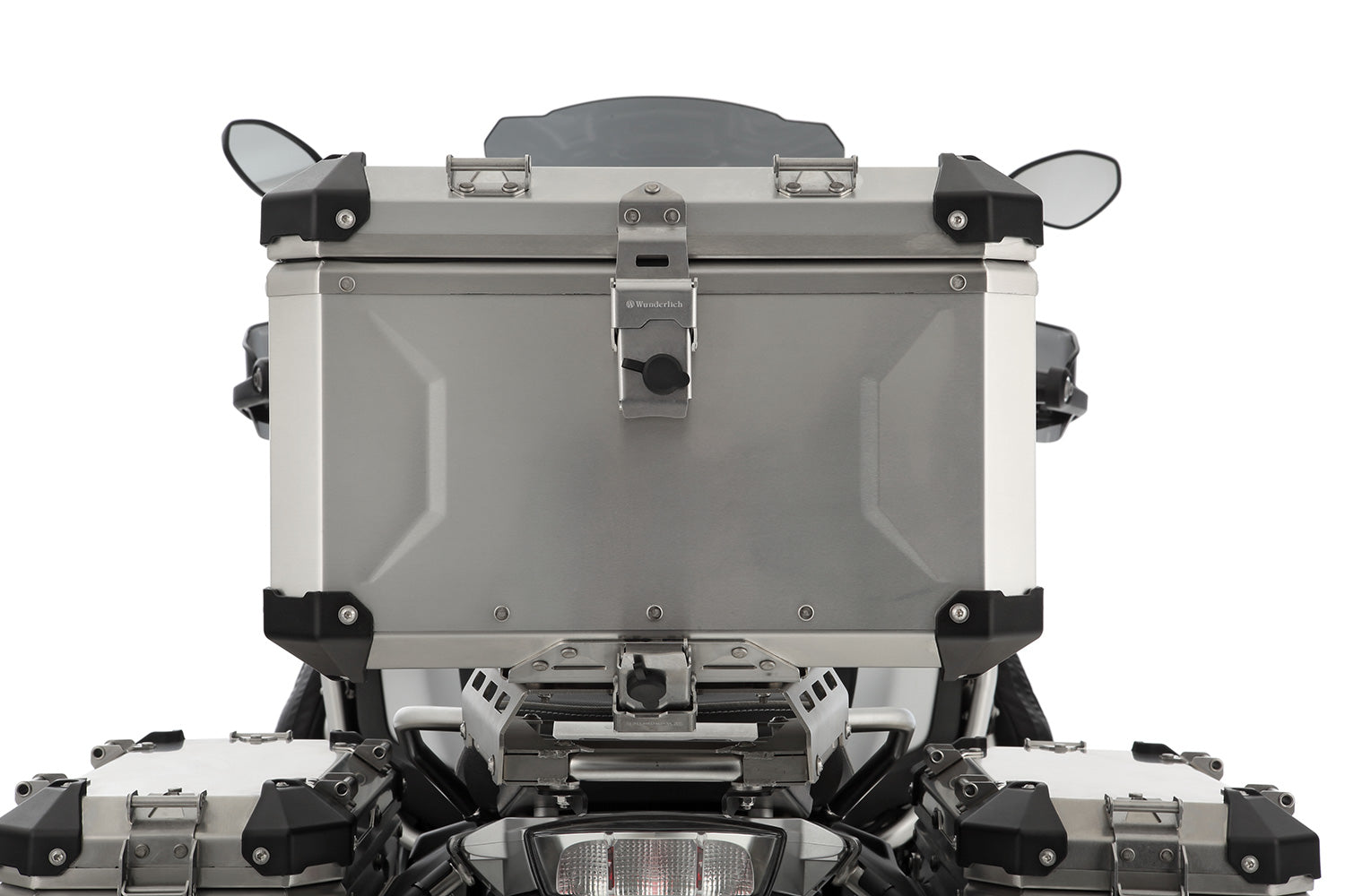 EXTREME maXLine topcase with a staggering 47 litres of storage volume - so big that you can stow a standard helmet in it