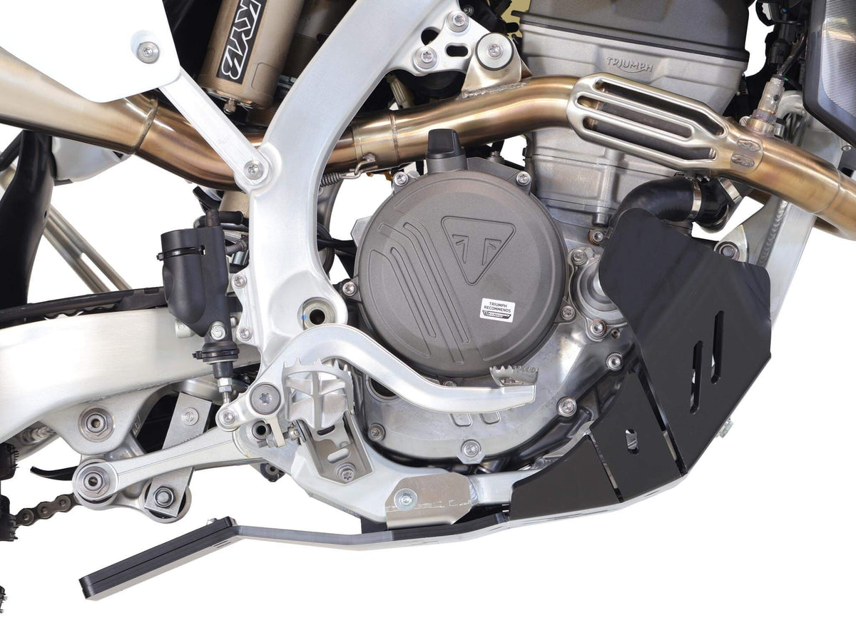 AXP Racing - Skid Plate Triumph TF 250-X / TF 250-E with linkage guard (2025 - 2026)