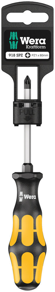 Wera Tools - 918 SPZ SB Screwdriver for Pozidriv screws