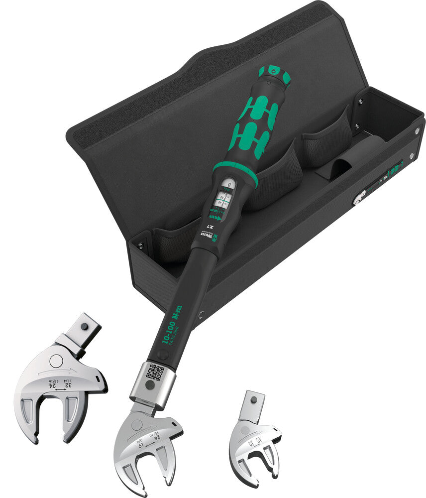 Wera Tools - 9530 Torque wrench set for heat pumps/air conditioning