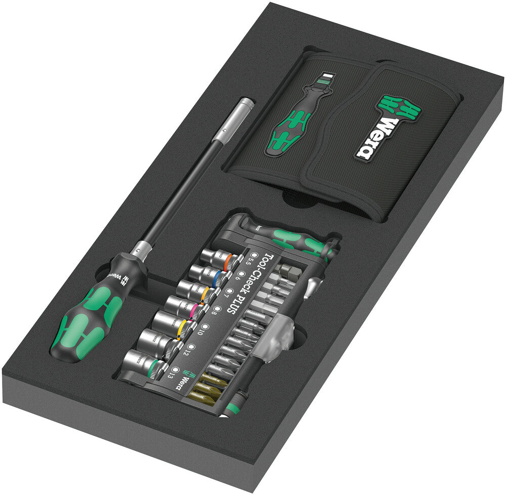 Wera Tools - 9750 Foam insert Kraftform Kompakt and Tool-Check PLUS set 1