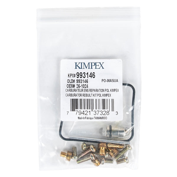 Kimpex-CARBURATOR REBUILT KIT POL KIMPEX 26-1024 