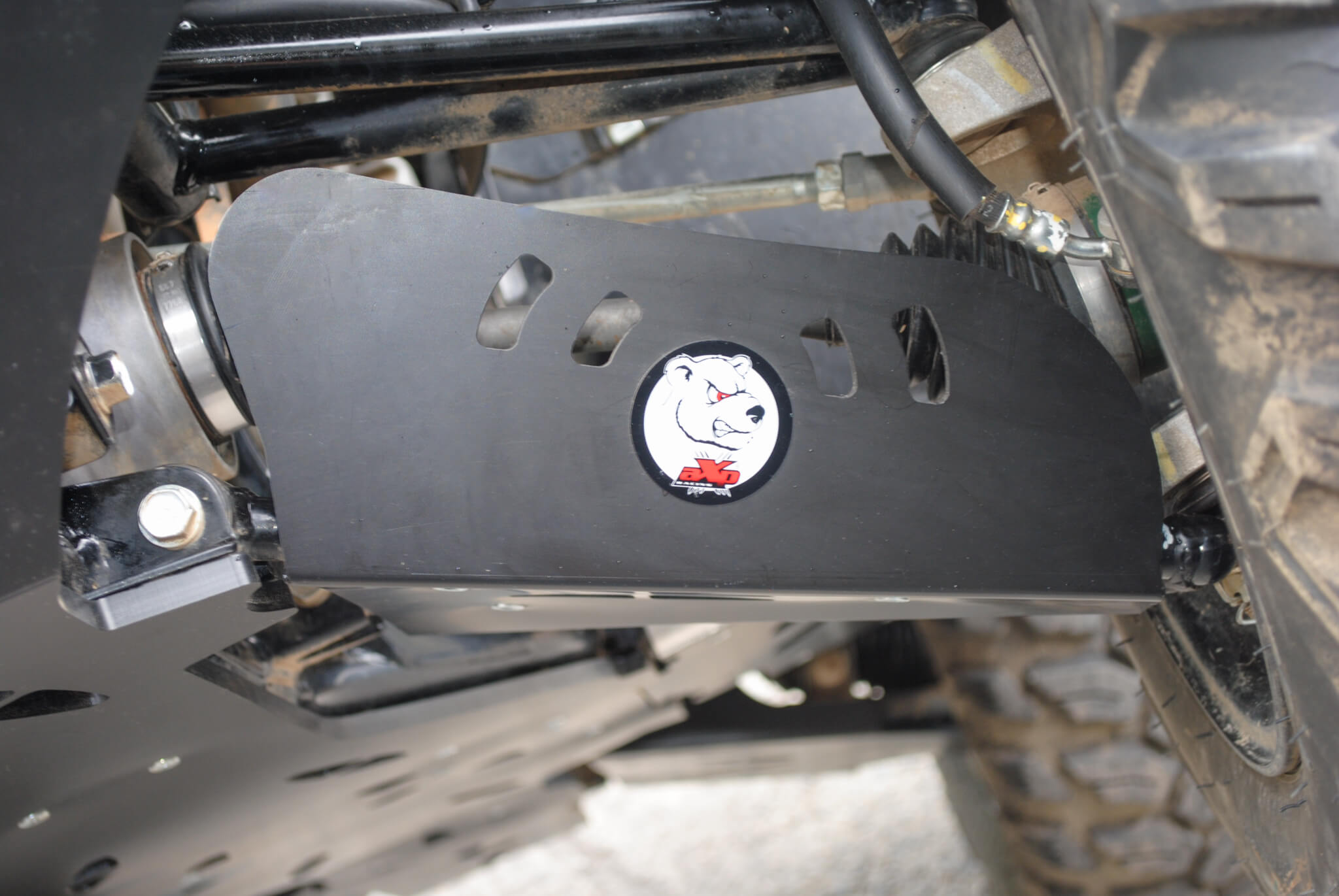 AXP Racing - Front A-Arms Guard HDPE (6mm Thick) for Kawaski KVF750 2012-2020