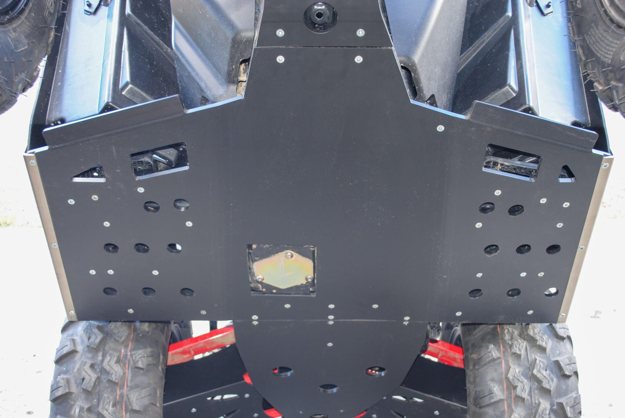 AXP Racing - Full Frame Skid Plate HDPE (10mm Thick) for Polaris SCRAMBLER 850 2013-2015