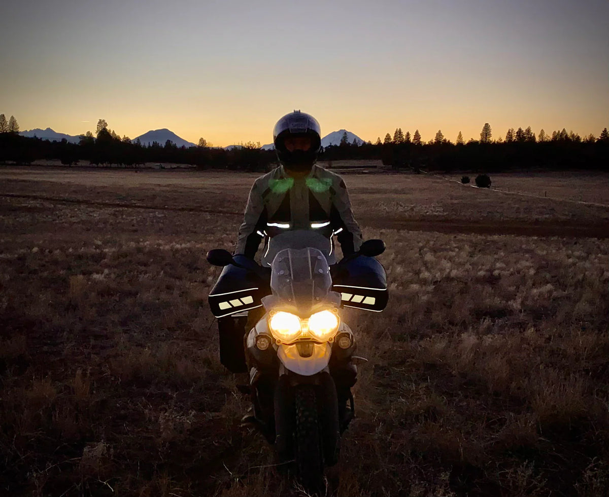 Hippo Hands - 'Alcan' Hand Warmer Covers, for MAX Coverage on ADV/Touring Motorcycles