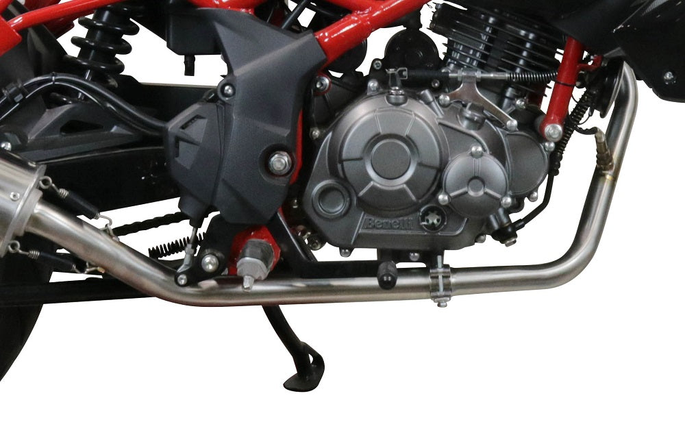 GPR-Exhaust---M3-Black-Titanium-Full-Line-for-BN-125-from-2018-to-2020-dB-Killer-Catalyst
