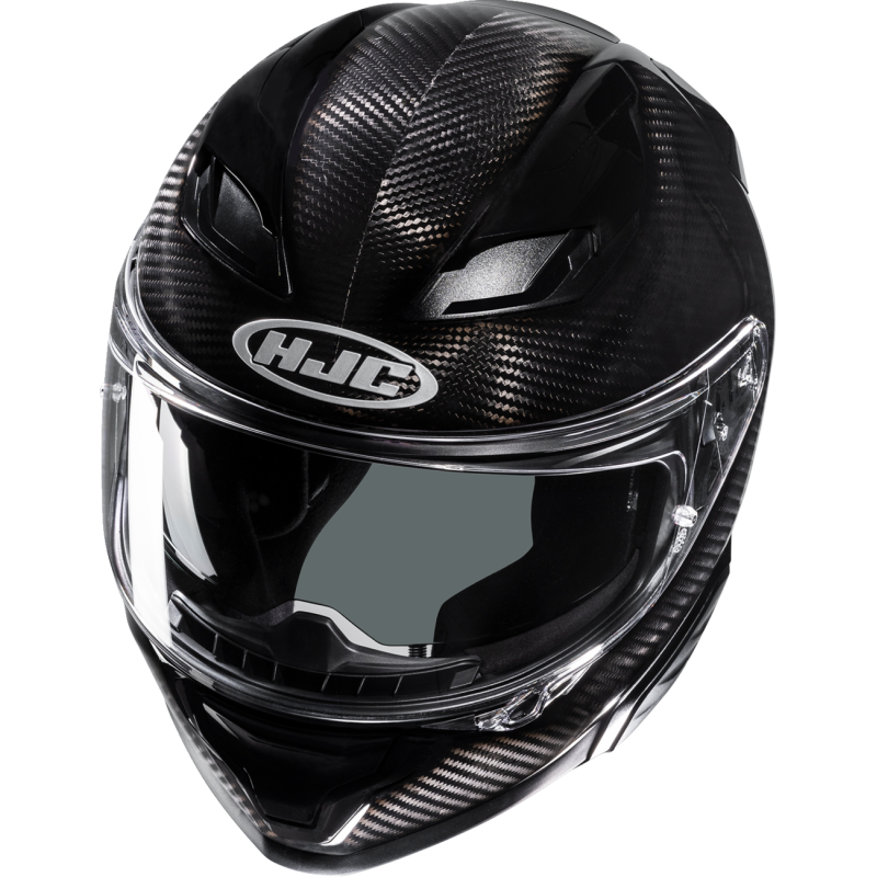 HJC F71 Carbon Solid Black front