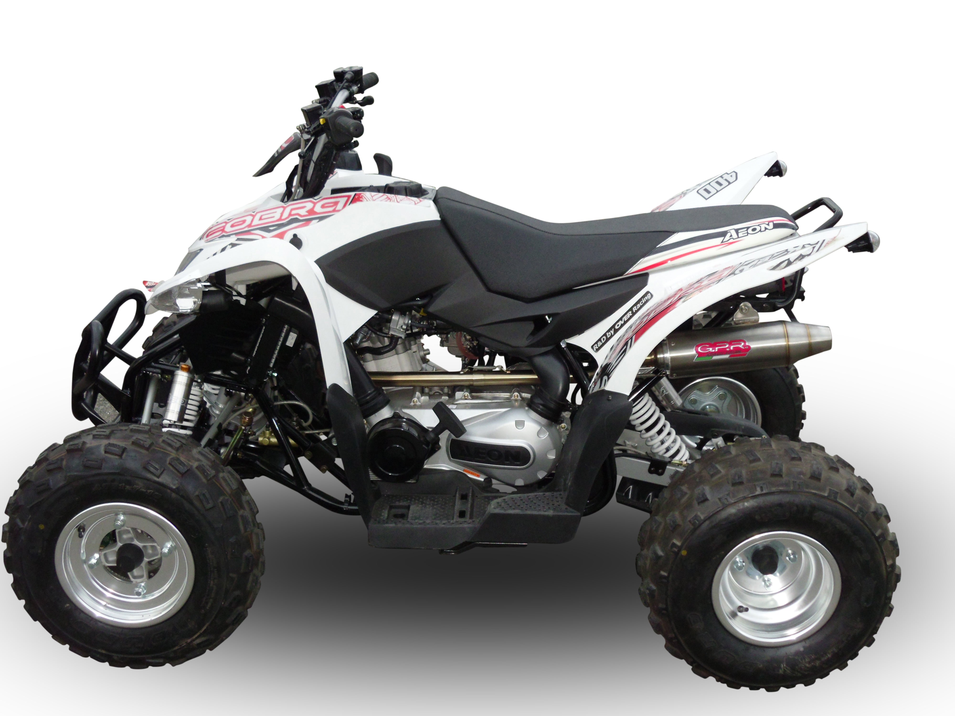 GPR-Exhaust---Deeptone-Atv-Full-Line-for-Cobra-400-from-2010-to-2021-dB-Killer