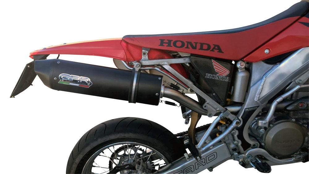 GPR-Exhaust---Furore-Nero-Slip-on-for-CRF-450-R-RX-from-2004-to-2004-dB-Killer-Link-Pipe