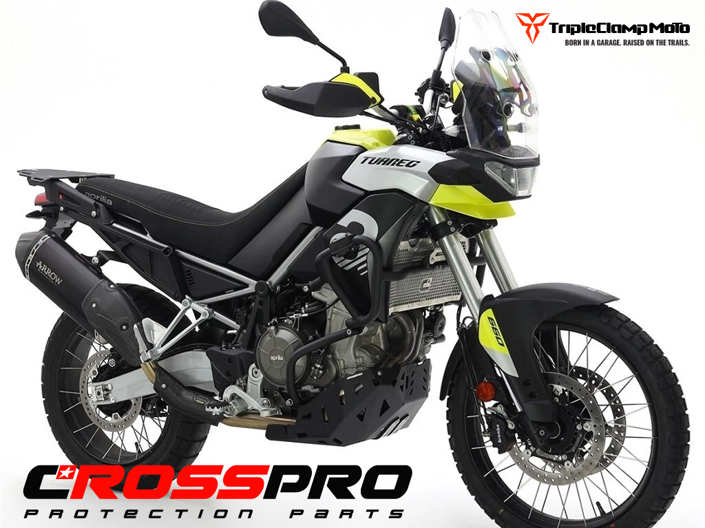 Crosspro - Aluminum Trail Engine Guard (skid plate) For Aprilia Tuareg