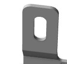 Crosspro - Heel Protection Evo 1 for Arctic Cat 400 DVX, Kawasaki KFX 400, Suzuki LT-Z 400