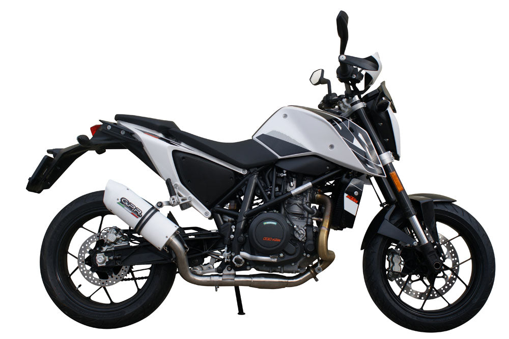 GPR-Exhaust---Albus-Evo4-Slip-on-for-DUKE-690-from-2012-to-2016-dB-Killer-Link-Pipe