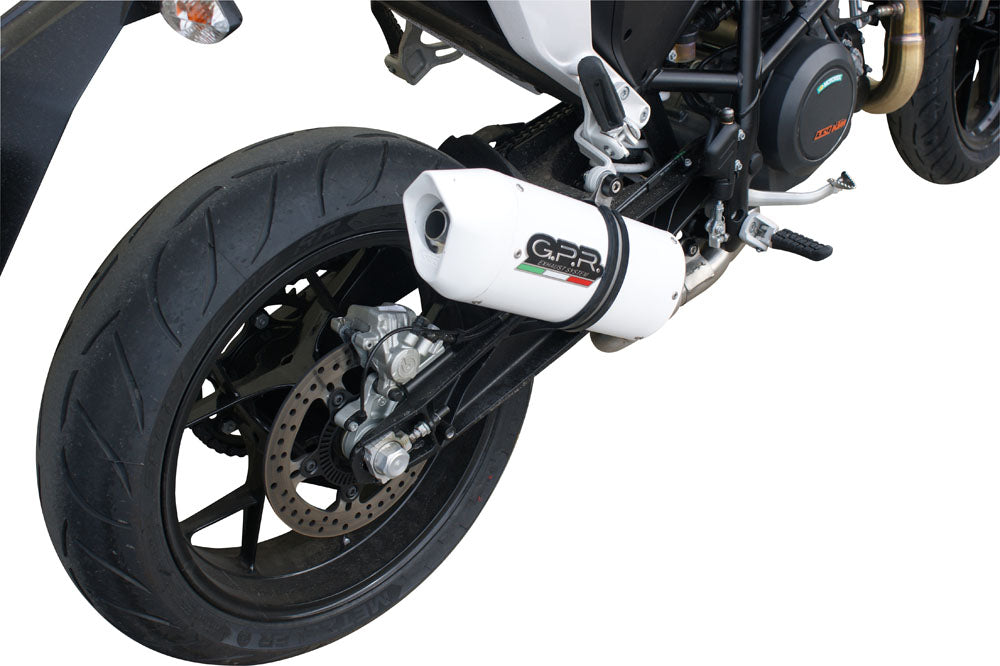 GPR-Exhaust---Albus-Evo4-Slip-on-for-DUKE-690-from-2012-to-2016-dB-Killer-Link-Pipe