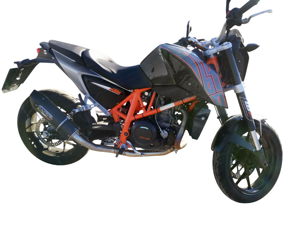 GPR-Exhaust---Furore-Evo4-Nero-Slip-on-for-DUKE-690-from-2017-to-2020-dB-Killer-Link-Pipe
