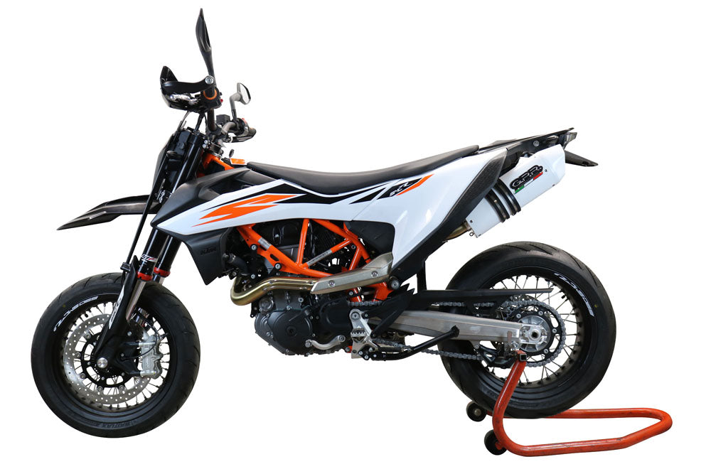 GPR-Exhaust---Albus-Evo4-Slip-on-for-SMC-690-R-from-2021-to-2024-dB-Killer-Link-Pipe-Catalyst