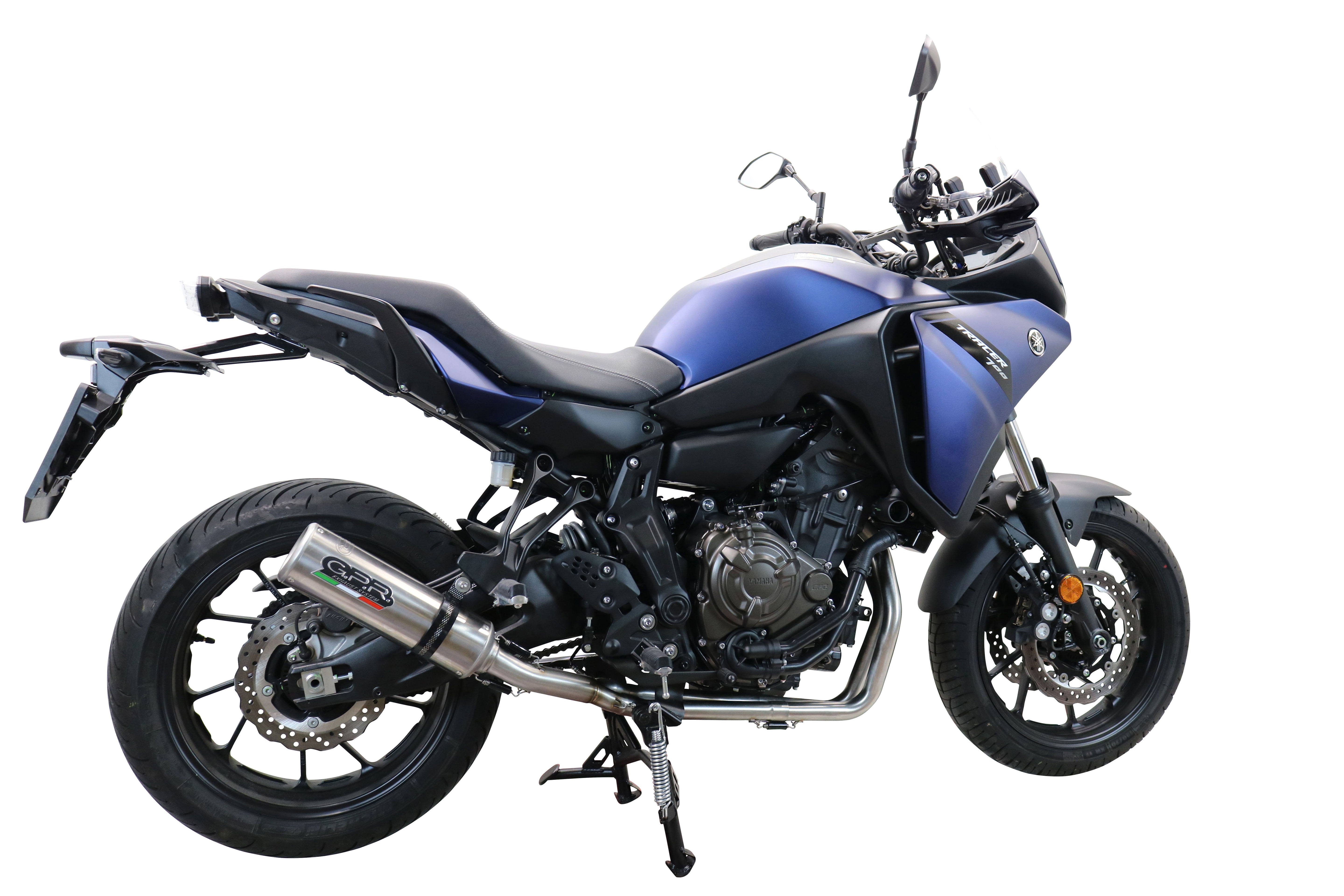 GPR-Exhaust---M3-Inox-RACING-Full-Line-for-Tracer-7-from-2021-to-2024-dB-Killer