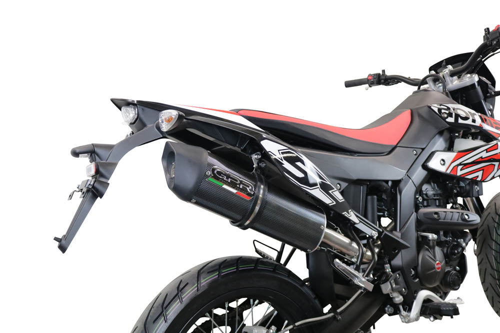 GPR-Exhaust---Furore-Evo4-Poppy-Slip-on-for-RX-125-from-2021-to-2024-dB-Killer-Link-Pipe-Catalyst