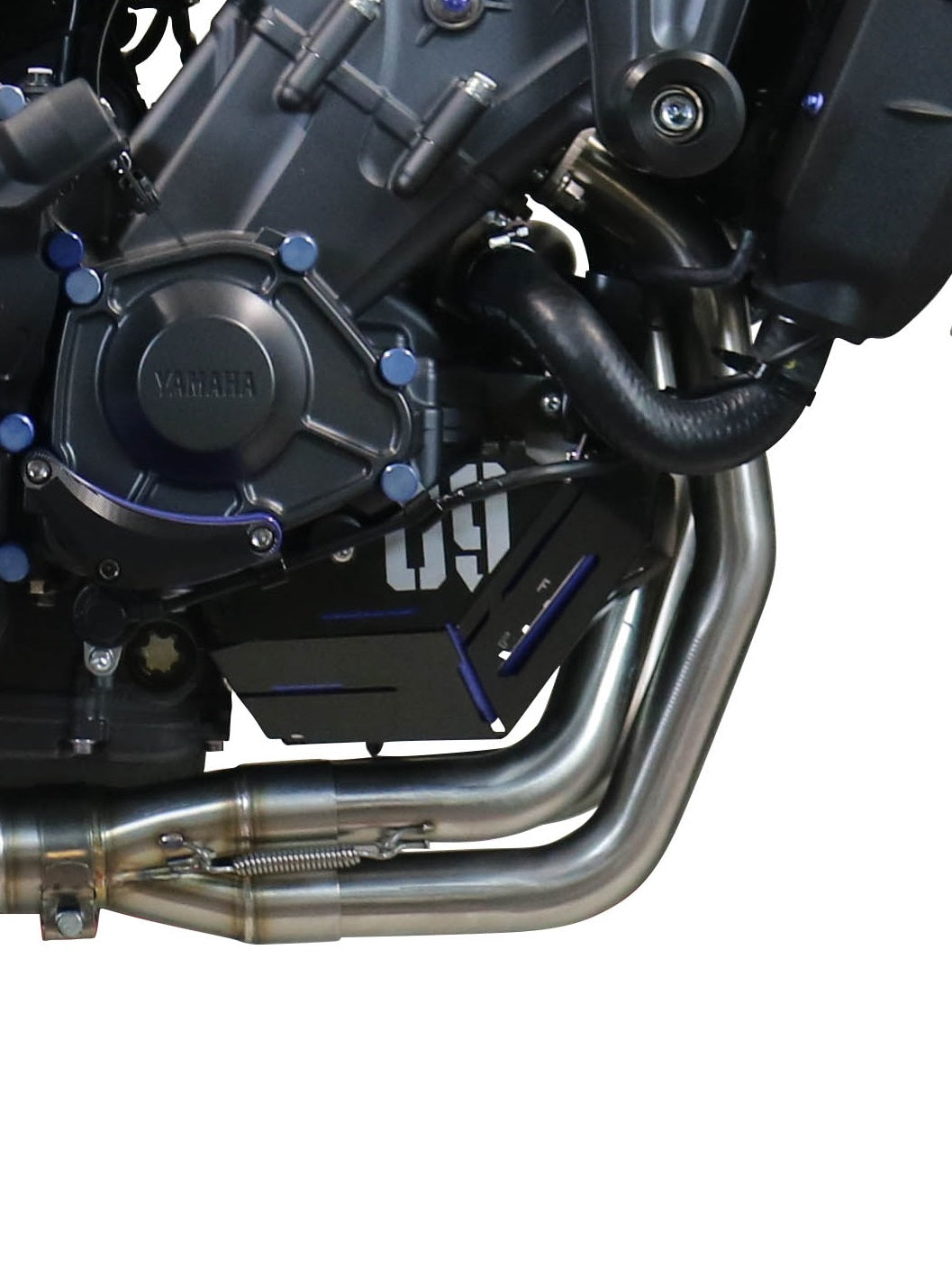 GPR-Exhaust---Albus-Evo4-Full-Line-for-Mt-09-from-2021-to-2023-dB-Killer-Catalyst