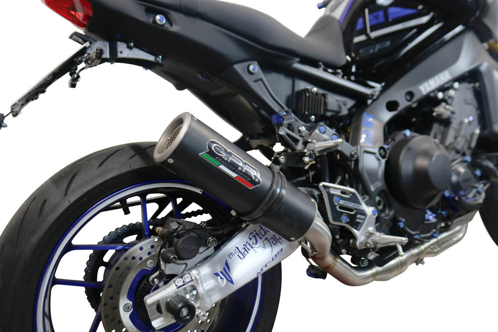 GPR-Exhaust---M3-Black-Titanium-Full-Line-for-Mt-09-from-2021-to-2023-dB-Killer-Catalyst