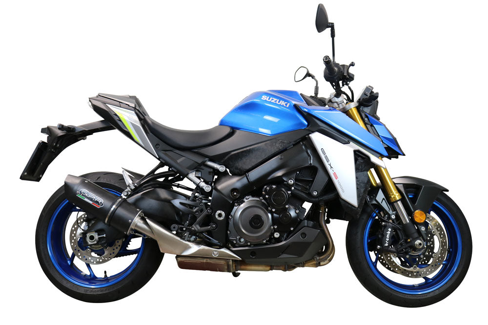 GPR-Exhaust---Furore-Evo4-Nero-Slip-on-for-Gsx-S-1000-GT-from-2017-to-2020-dB-Killer-Link-Pipe