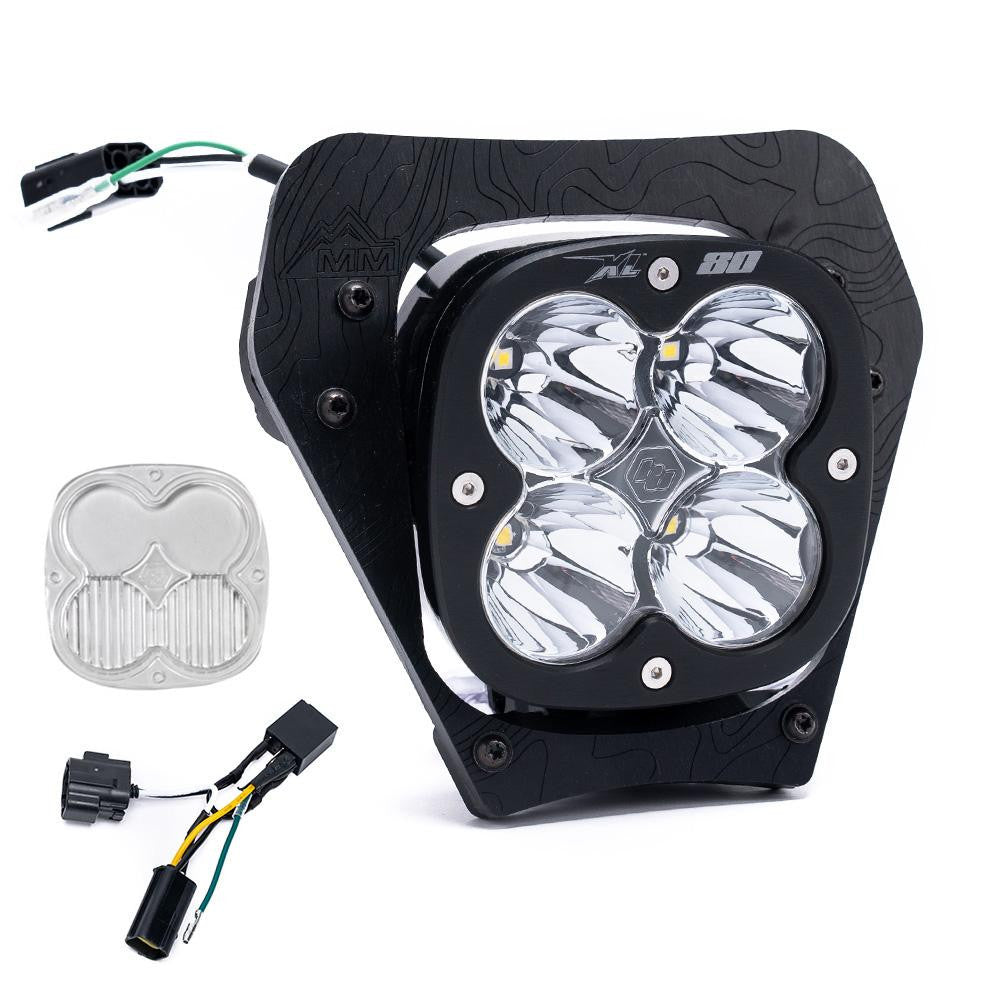 Baja Designs - KTM XL80 (D/C) Headlight Kit /w Hi-Low Harness for 2024 KTM 350/450/500
