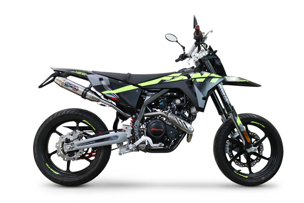 GPR-Exhaust---Deeptone-Inox-RACING-Slip-on-for-XMF-125-from-2025-to-2026-Link-Pipe-Dbkiller