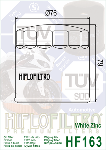 HiFlo - Oil Filter for BMW (HF163)
