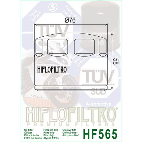 HiFlo - Oil Filter (HF565)