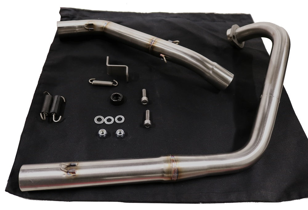 GPR-Exhaust---M3-Inox-Full-Line-for-GK-125-from-2022-to-2024-dB-Killer-Catalyst