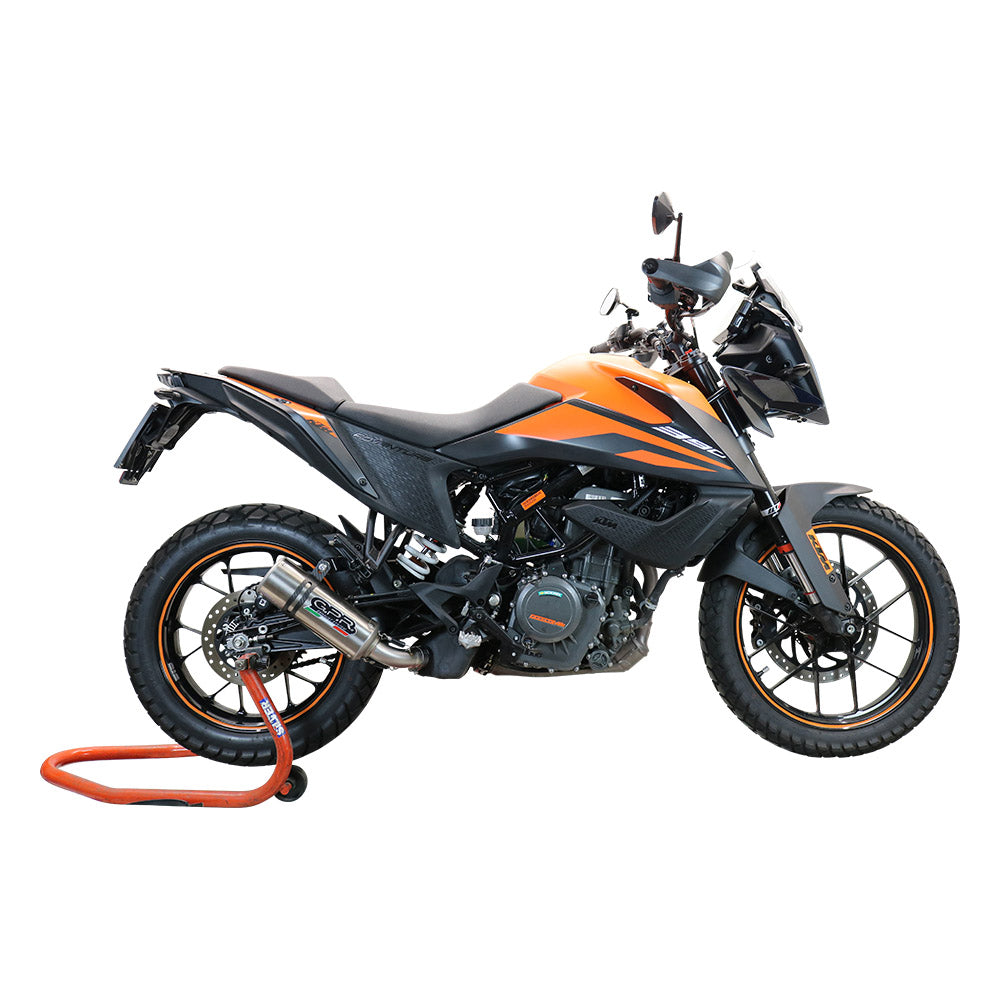 GPR-Exhaust---M3-Inox-RACING-Slip-on-for-Adventure-390-from-2021-to-2024-Link-Pipe
