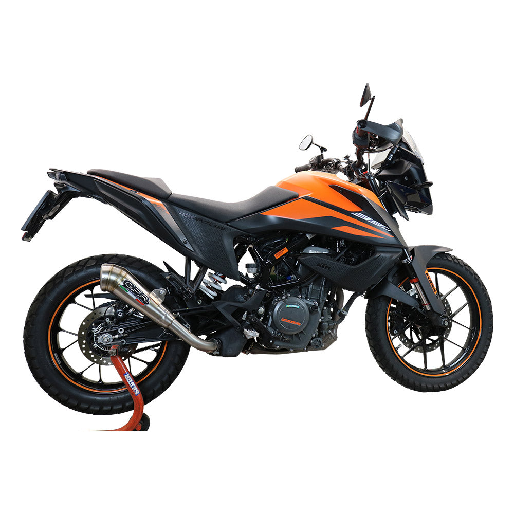 GPR-Exhaust---Powercone-Evo-Slip-on-for-Adventure-250-from-2020-to-2024-dB-Killer-Link-Pipe