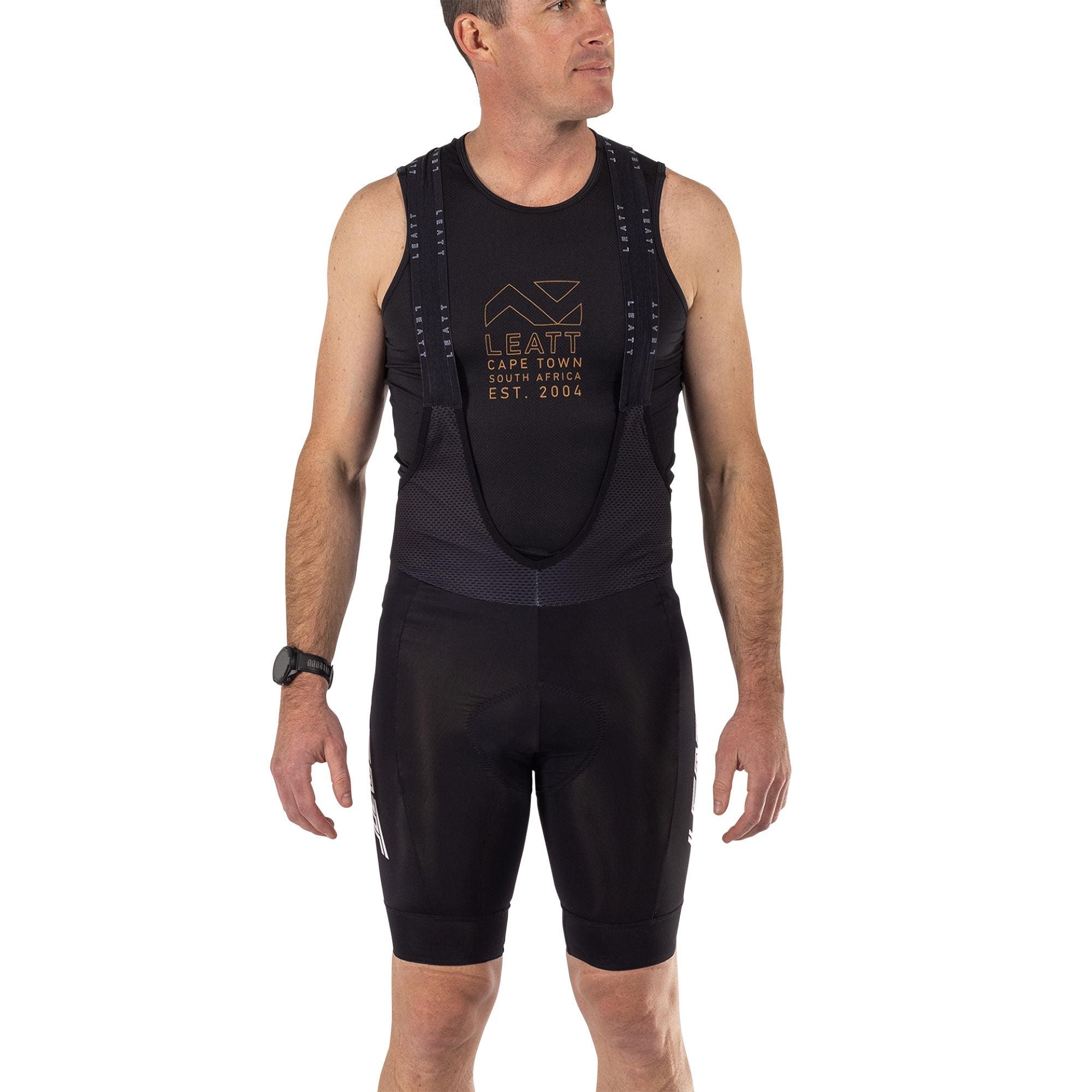 LEATT APPAREL BIB 6.0 ENDURANCE BLACK M