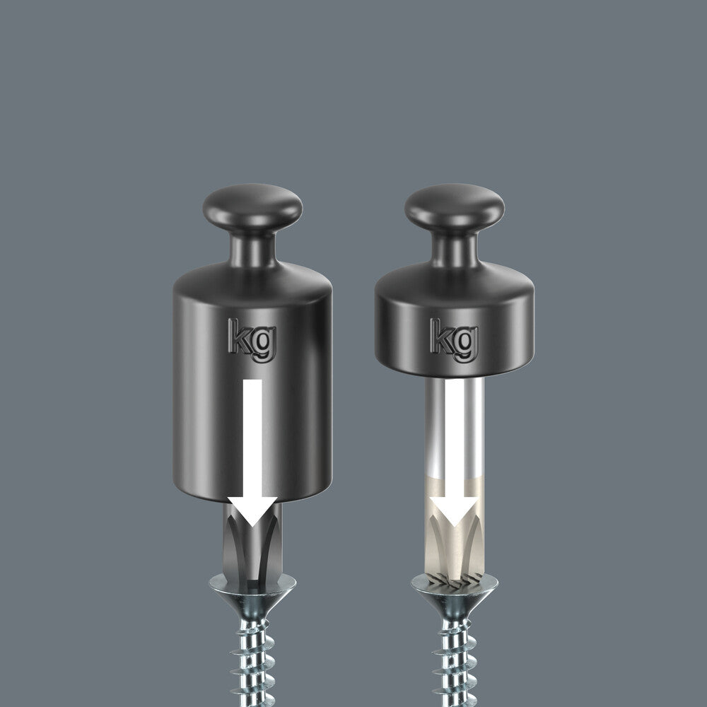 Wera Tools - 335/350/355/6 Screwdriver set Kraftform Plus Lasertip and rack