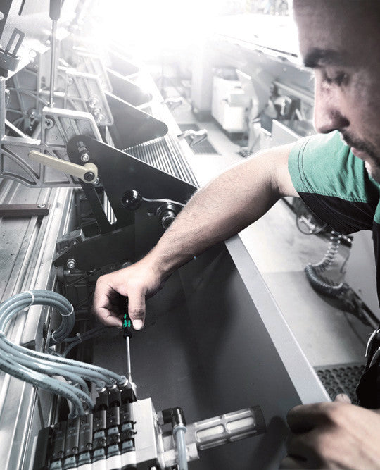 Wera Tools - 2052/6 Hexagon screwdriver set and rack for electronic applications