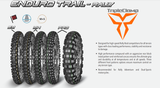 Mitas ENDURO TRAIL+ 21-18インチ前後セット Mitas - Enduro Trail Rally Pro Tire