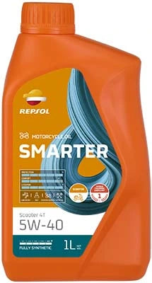Repsol - Smarter 4T Synthetic Engine Oil - 5W40